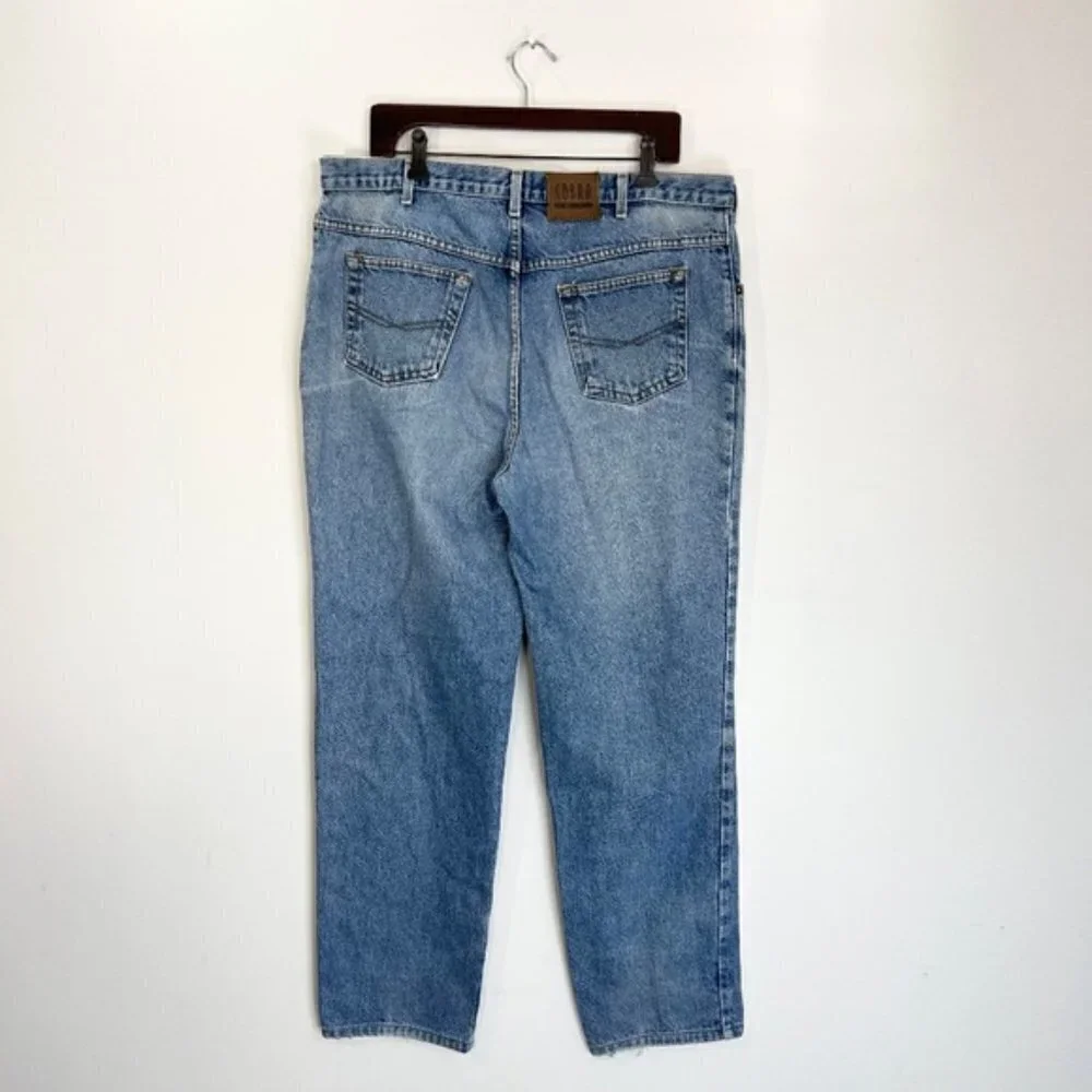 VINTAGE Cobra Jeans 100% cotton distressed jeans 38